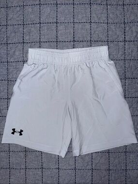 Under Armour youth extra small YXS boys shorts gray
